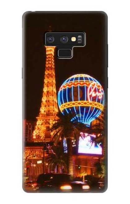 S0893 Las Vegas Etui Coque Housse pour Note 9 Samsung Galaxy Note9
