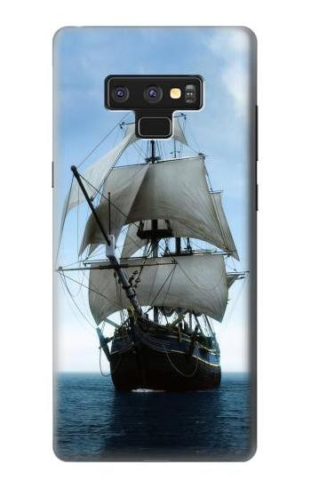 S1096 Sailing Ship in an Ocean Etui Coque Housse pour Note 9 Samsung Galaxy Note9