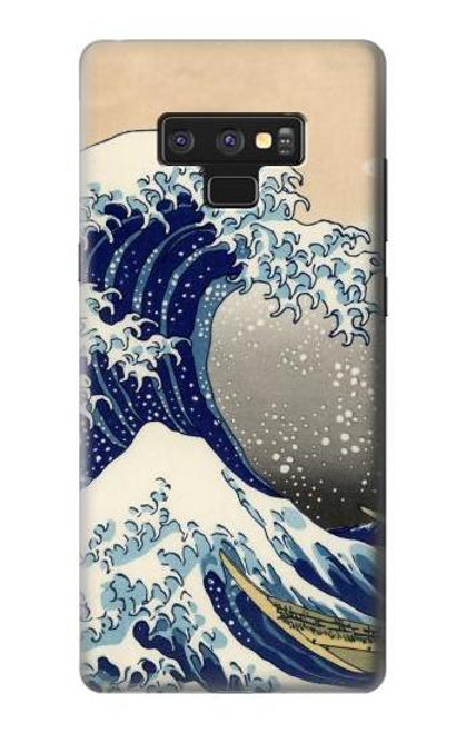 S2389 Hokusai The Great Wave off Kanagawa Etui Coque Housse pour Note 9 Samsung Galaxy Note9