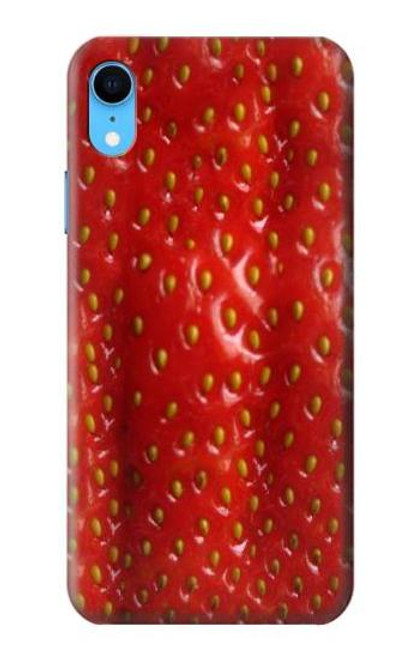 S2225 Strawberry Etui Coque Housse pour iPhone XR