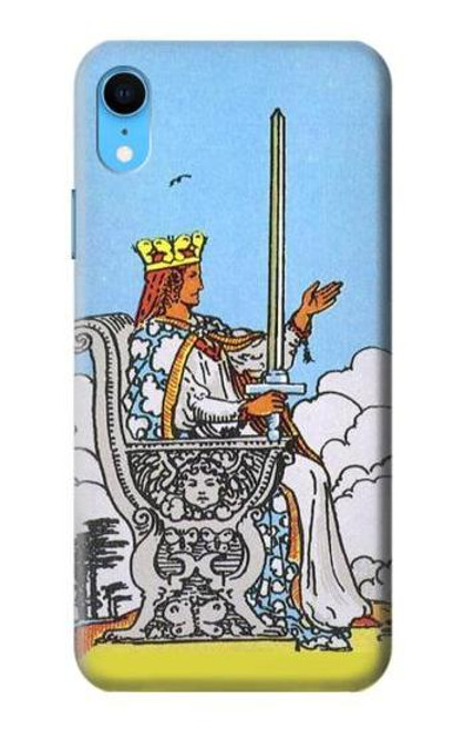 S3068 Tarot Card Queen of Swords Etui Coque Housse pour iPhone XR