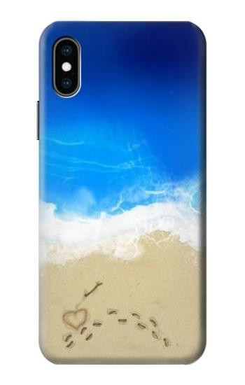S0912 Relax Beach Etui Coque Housse pour iPhone X, iPhone XS