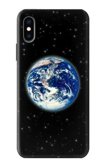 S2266 Earth Planet Space Star nebula Etui Coque Housse pour iPhone X, iPhone XS