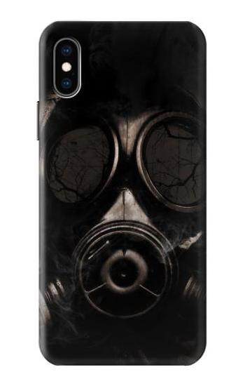 S2910 Gas Mask Etui Coque Housse pour iPhone X, iPhone XS