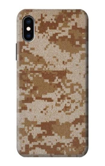 S2939 Desert Digital Camo Camouflage Etui Coque Housse pour iPhone X, iPhone XS