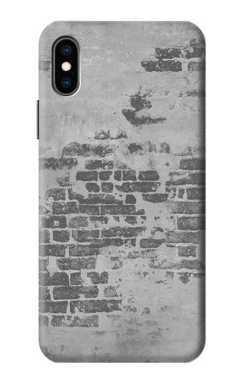 S3093 Old Brick Wall Etui Coque Housse pour iPhone X, iPhone XS