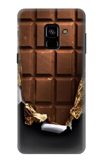 S0270 Chocolate Tasty Etui Coque Housse pour Samsung Galaxy A8 (2018)
