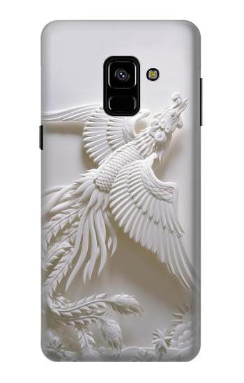S0516 Phoenix Carving Etui Coque Housse pour Samsung Galaxy A8 (2018)