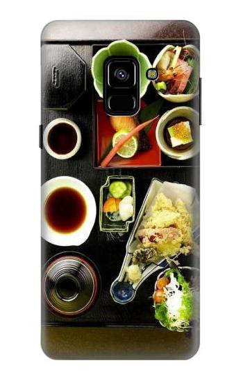 S0627 Japanese Food Etui Coque Housse pour Samsung Galaxy A8 (2018)