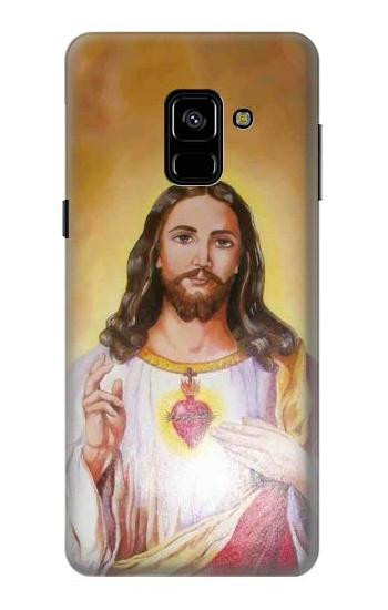 S0798 Jesus Etui Coque Housse pour Samsung Galaxy A8 (2018)
