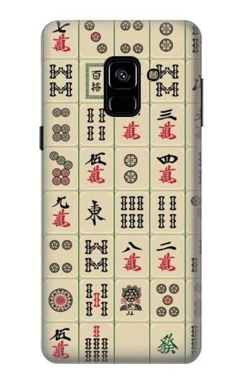S0802 Mahjong Etui Coque Housse pour Samsung Galaxy A8 (2018)