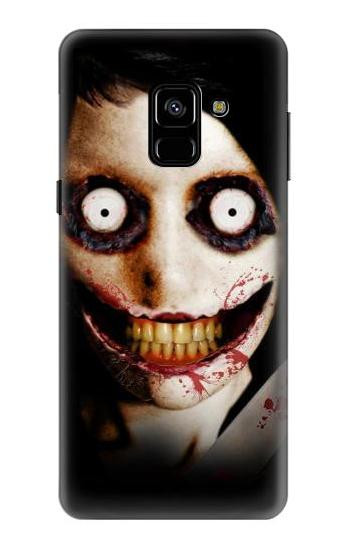 S1344 Jeff the Killer Etui Coque Housse pour Samsung Galaxy A8 (2018)