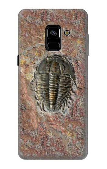 S1454 Trilobite Fossil Etui Coque Housse pour Samsung Galaxy A8 (2018)