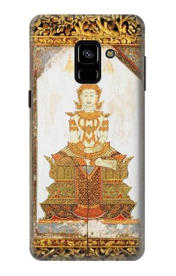S1511 Thai Emerald Art Etui Coque Housse pour Samsung Galaxy A8 (2018)