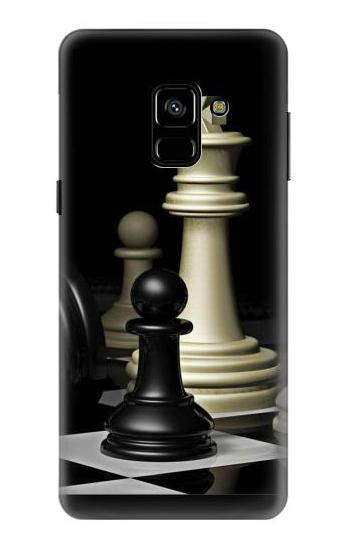 S2262 Chess King Etui Coque Housse pour Samsung Galaxy A8 (2018)