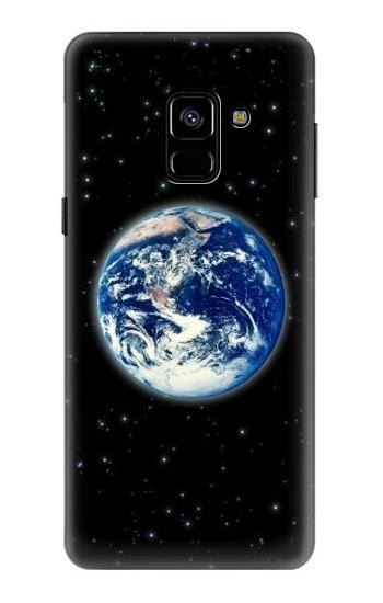 S2266 Earth Planet Space Star nebula Etui Coque Housse pour Samsung Galaxy A8 (2018)