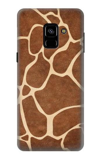 S2326 Giraffe Skin Etui Coque Housse pour Samsung Galaxy A8 (2018)