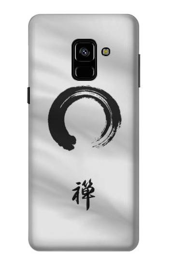 S2398 Zen Buddhism Symbol Etui Coque Housse pour Samsung Galaxy A8 (2018)