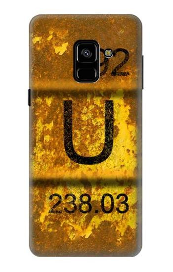 S2447 Nuclear Old Rusty Uranium Waste Barrel Etui Coque Housse pour Samsung Galaxy A8 (2018)