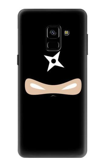 S2466 Ninja Shuriken Etui Coque Housse pour Samsung Galaxy A8 (2018)