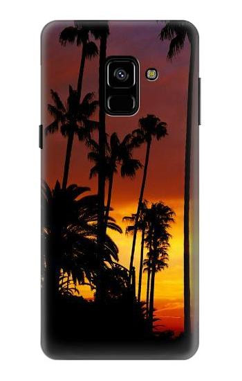 S2563 California Sunrise Etui Coque Housse pour Samsung Galaxy A8 (2018)