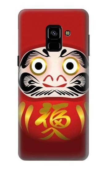 S2839 Japan Daruma Doll Etui Coque Housse pour Samsung Galaxy A8 (2018)