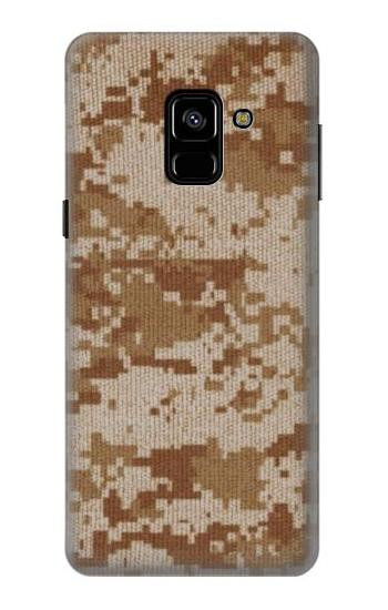 S2939 Desert Digital Camo Camouflage Etui Coque Housse pour Samsung Galaxy A8 (2018)
