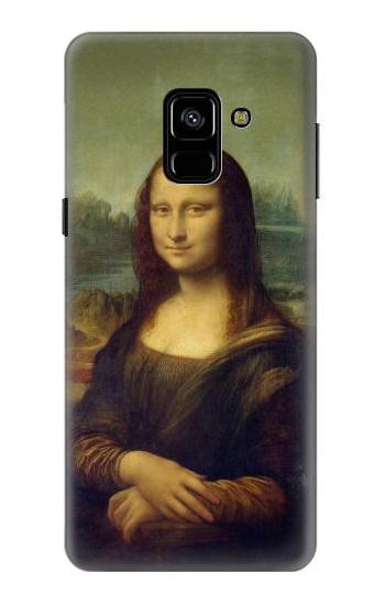 S3038 Mona Lisa Da Vinci Painting Etui Coque Housse pour Samsung Galaxy A8 (2018)