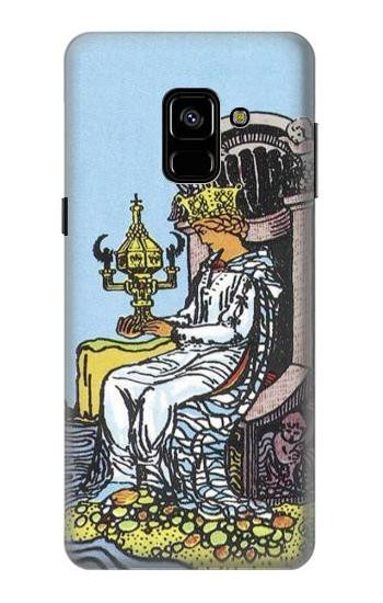 S3067 Tarot Card Queen of Cups Etui Coque Housse pour Samsung Galaxy A8 (2018)