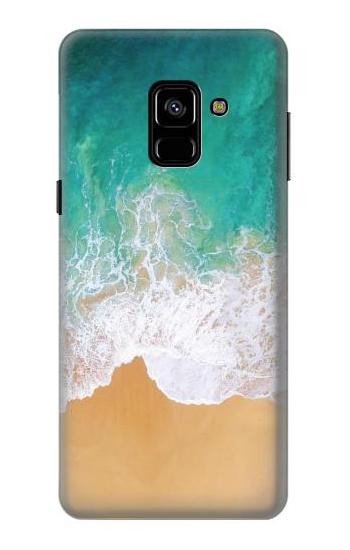 S3150 Sea Beach Etui Coque Housse pour Samsung Galaxy A8 (2018)