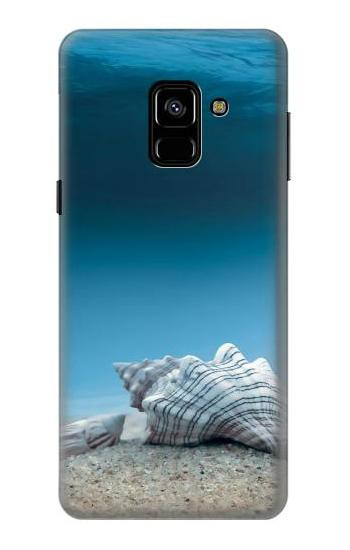 S3213 Sea Shells Under the Sea Etui Coque Housse pour Samsung Galaxy A8 (2018)