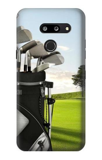 S0067 Golf Etui Coque Housse pour LG G8 ThinQ