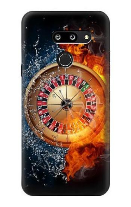 S2289 Roulette Casino Gamble Etui Coque Housse pour LG G8 ThinQ