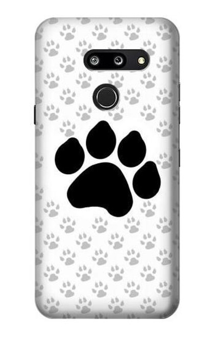 S2355 Paw Foot Print Etui Coque Housse pour LG G8 ThinQ
