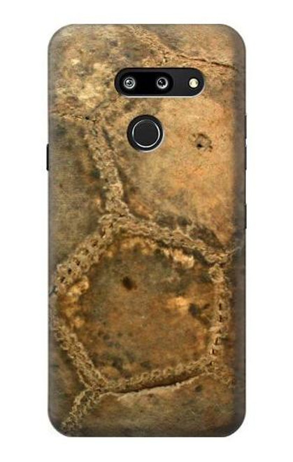 S2531 Old Soccer Ball Etui Coque Housse pour LG G8 ThinQ