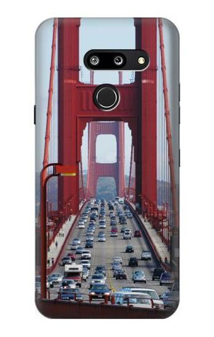 S2637 Golden Gate Bridge Etui Coque Housse pour LG G8 ThinQ