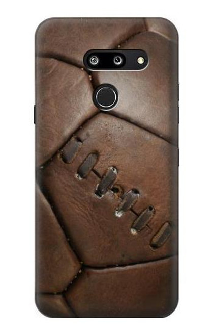 S2661 Leather Soccer Football Graphic Etui Coque Housse pour LG G8 ThinQ