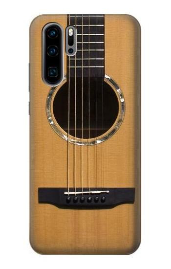 S0057 Acoustic Guitar Etui Coque Housse pour Huawei P30 Pro