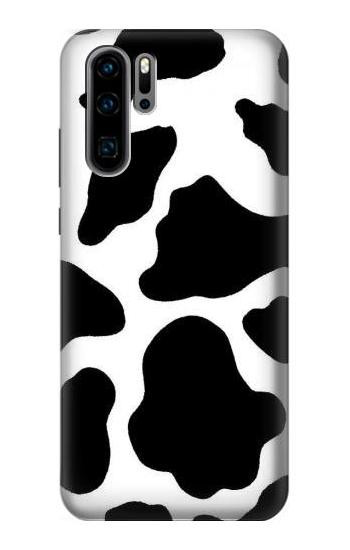 S2096 Seamless Cow Pattern Etui Coque Housse pour Huawei P30 Pro