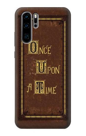 S2824 Once Upon a Time Book Cover Etui Coque Housse pour Huawei P30 Pro