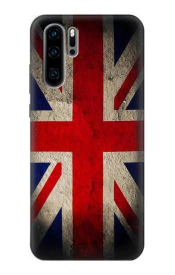 S2894 Vintage British Flag Etui Coque Housse pour Huawei P30 Pro