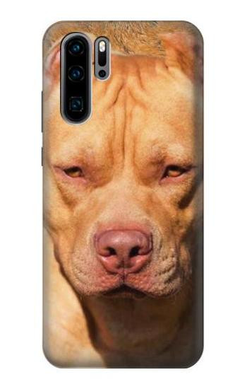S2903 American Pitbull Dog Etui Coque Housse pour Huawei P30 Pro