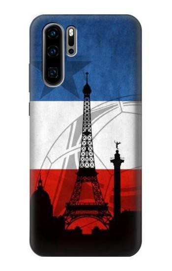 S2980 France Football Soccer Euro 2016 Etui Coque Housse pour Huawei P30 Pro