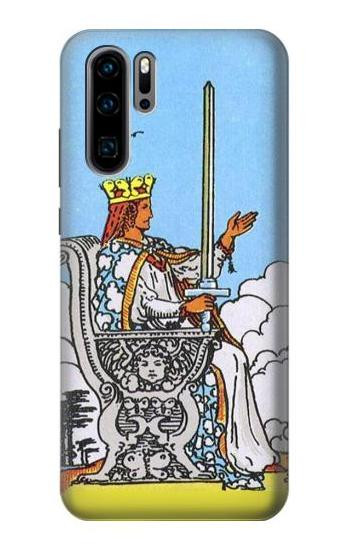 S3068 Tarot Card Queen of Swords Etui Coque Housse pour Huawei P30 Pro