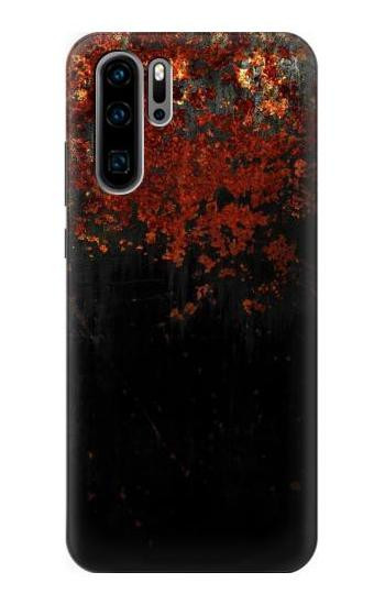 S3071 Rusted Metal Texture Graphic Etui Coque Housse pour Huawei P30 Pro