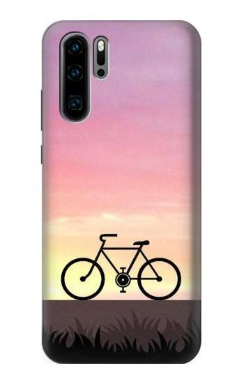 S3252 Bicycle Sunset Etui Coque Housse pour Huawei P30 Pro