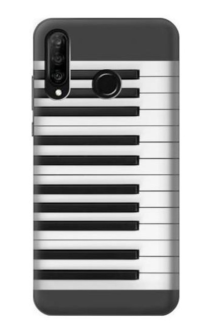 S2082 One Octave Piano Etui Coque Housse pour Huawei P30 lite