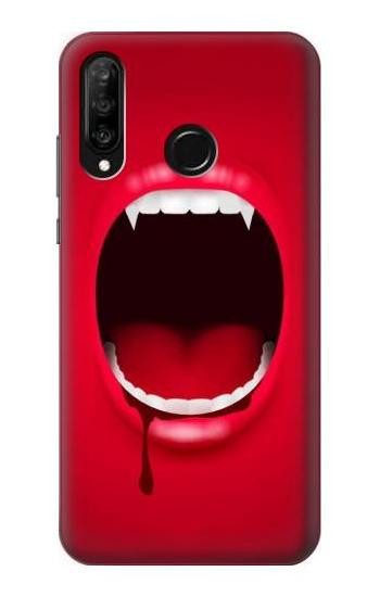 S2103 Vampire Mouth Etui Coque Housse pour Huawei P30 lite