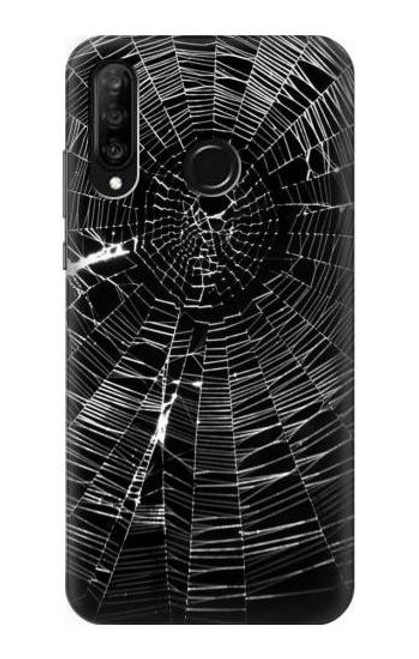 S2224 Spider Web Etui Coque Housse pour Huawei P30 lite