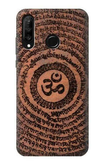 S2874 Om Symbol Tattoo Etui Coque Housse pour Huawei P30 lite